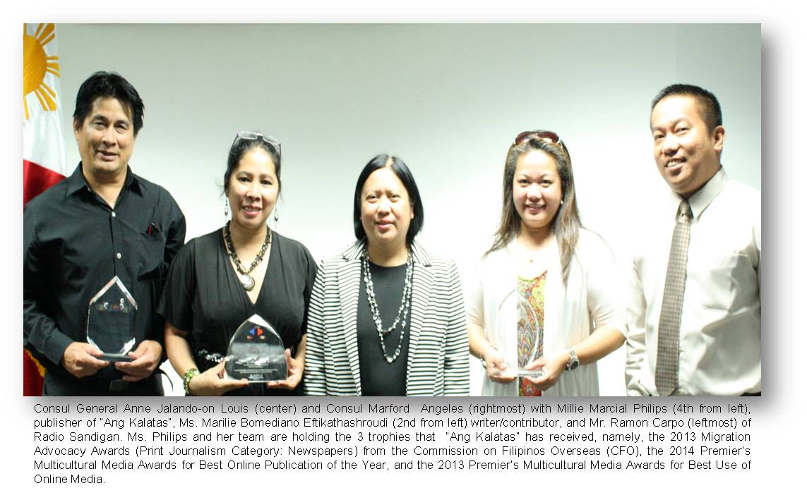 Sydney Ang Kalatas Best Multicultural Online Publication