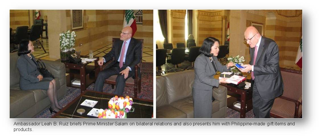 Beirut call on Lebanon new prime minister