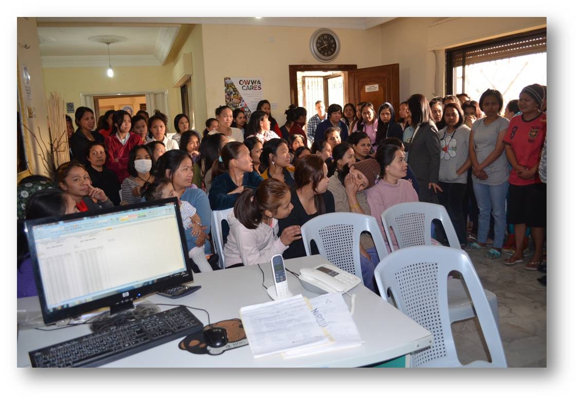 Amman  DFA conducts gender issues seminar in Jordan