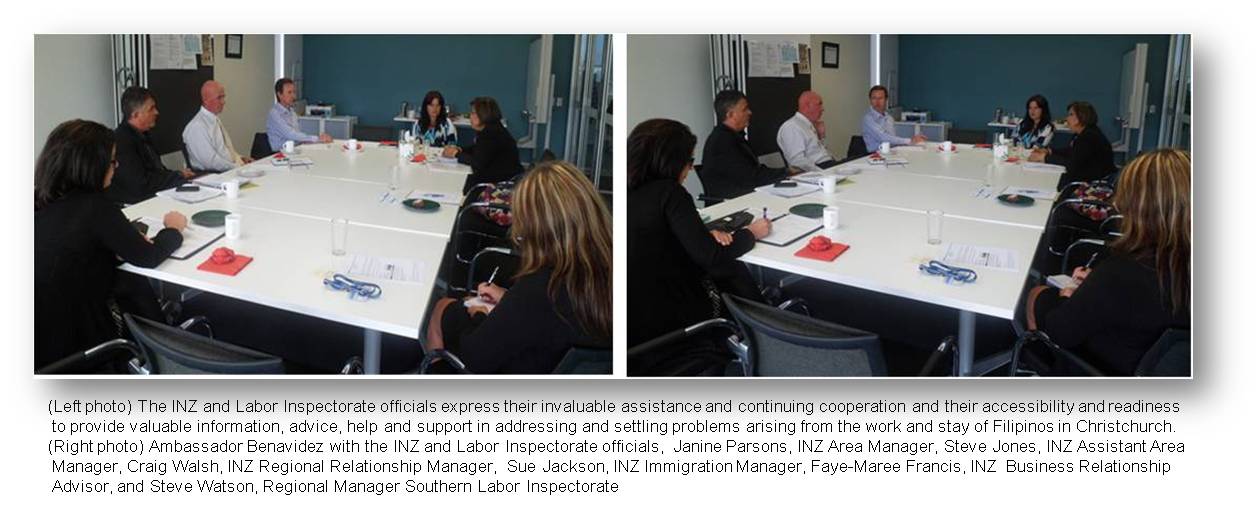 Wellington mtg with labour officials2