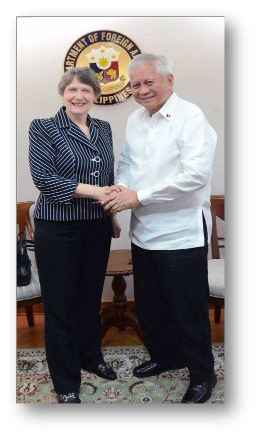 SFA with UNDP Administrator Helen Clark