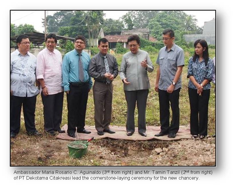 Jakarta construction of new chancery in Indonesia1