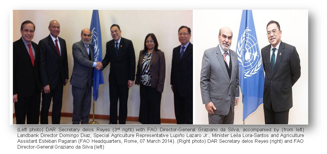 Rome visit of DAR secretary