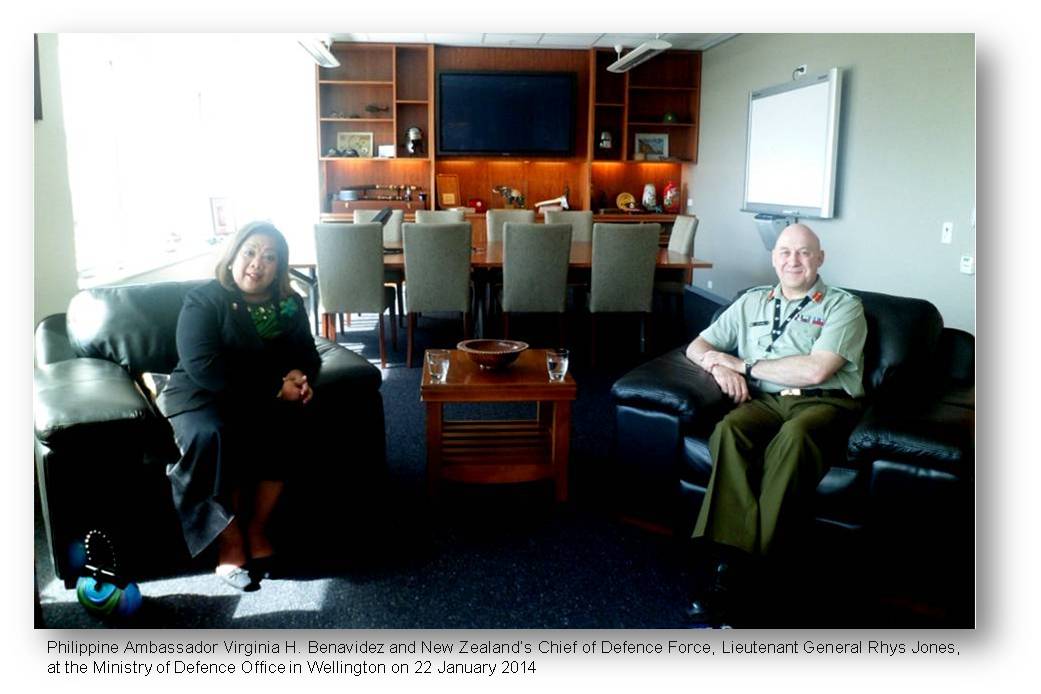 Wellington appreciation for NZ defence chief1