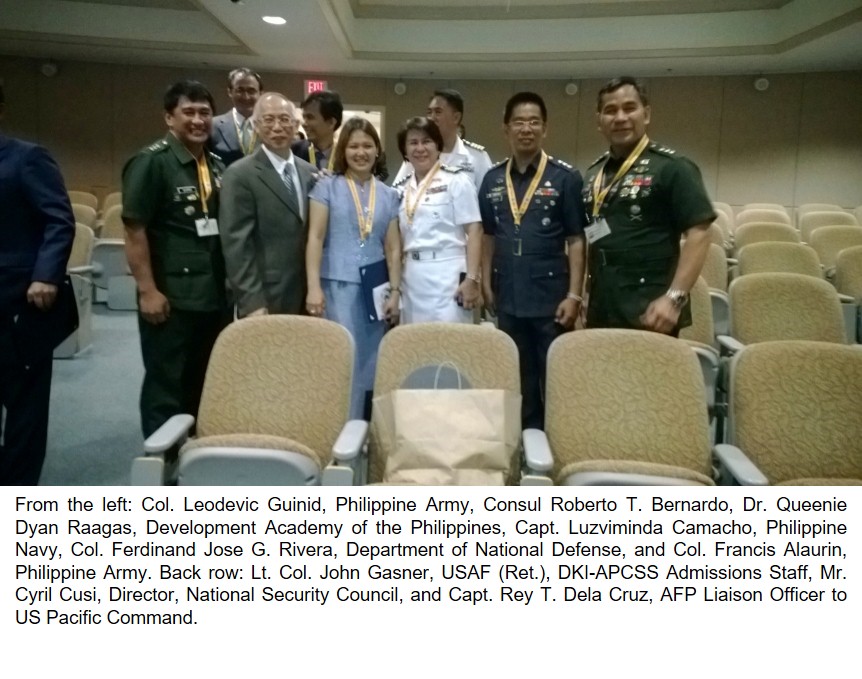 Honolulu DKI APCSS Advance security cooperation