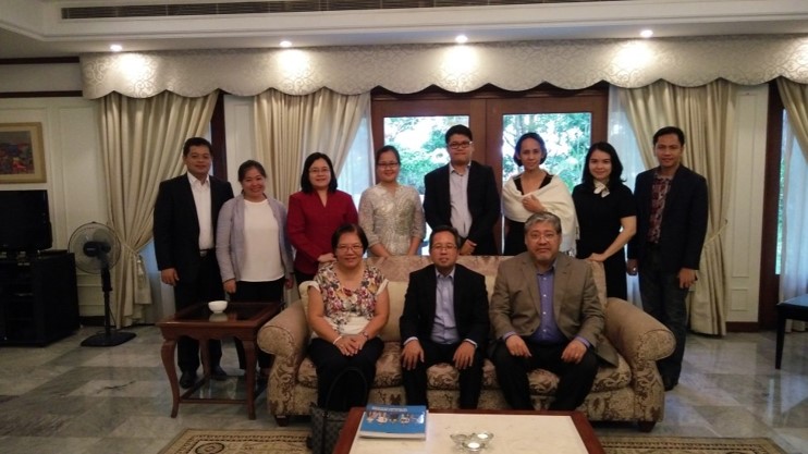 SG Delegation ASEAN visits Official Residence