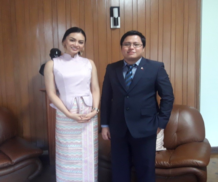 Yangon Kylie Versoza visited Myanmar