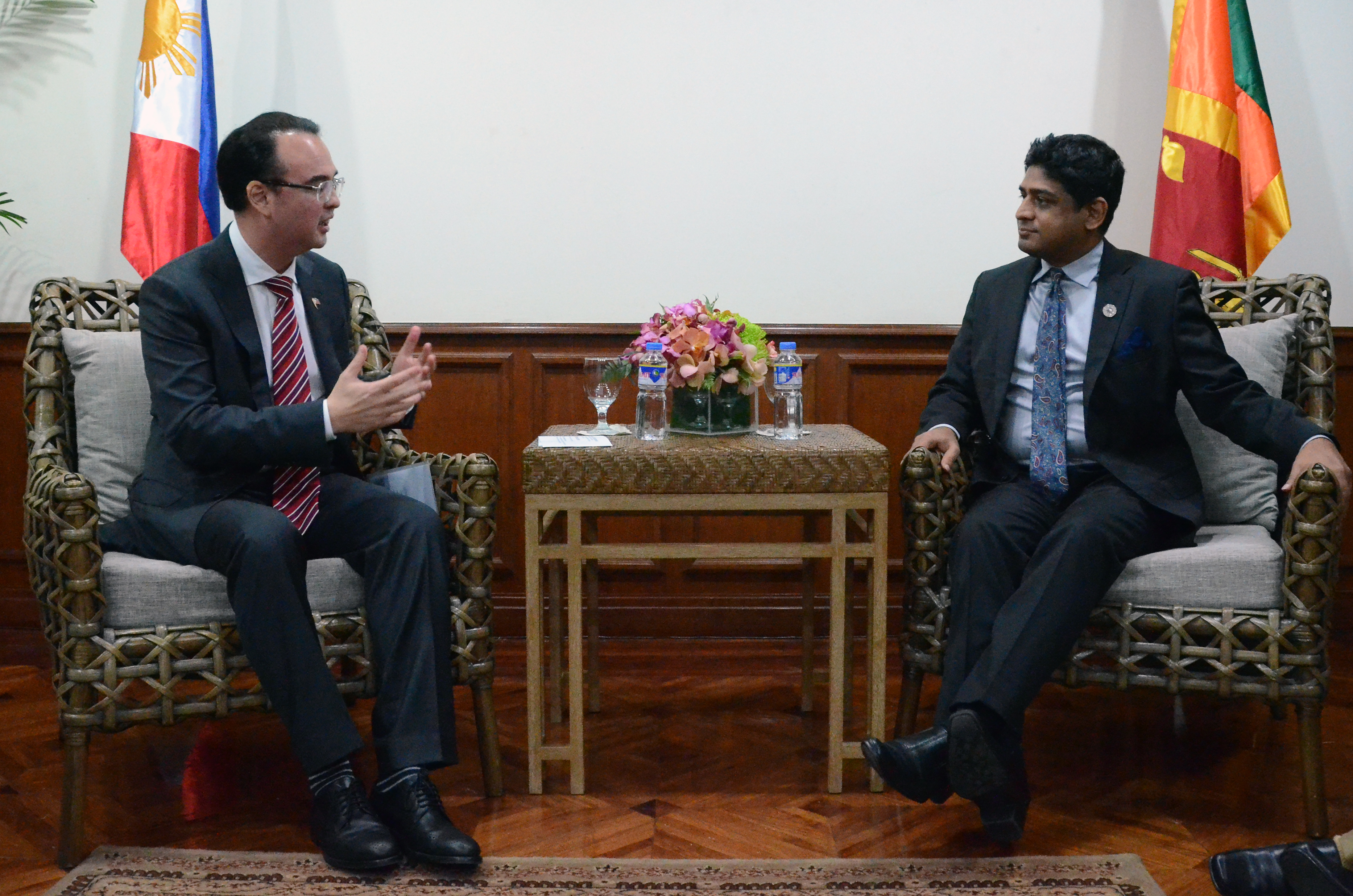 Sri Lankan FM Courtesy Call