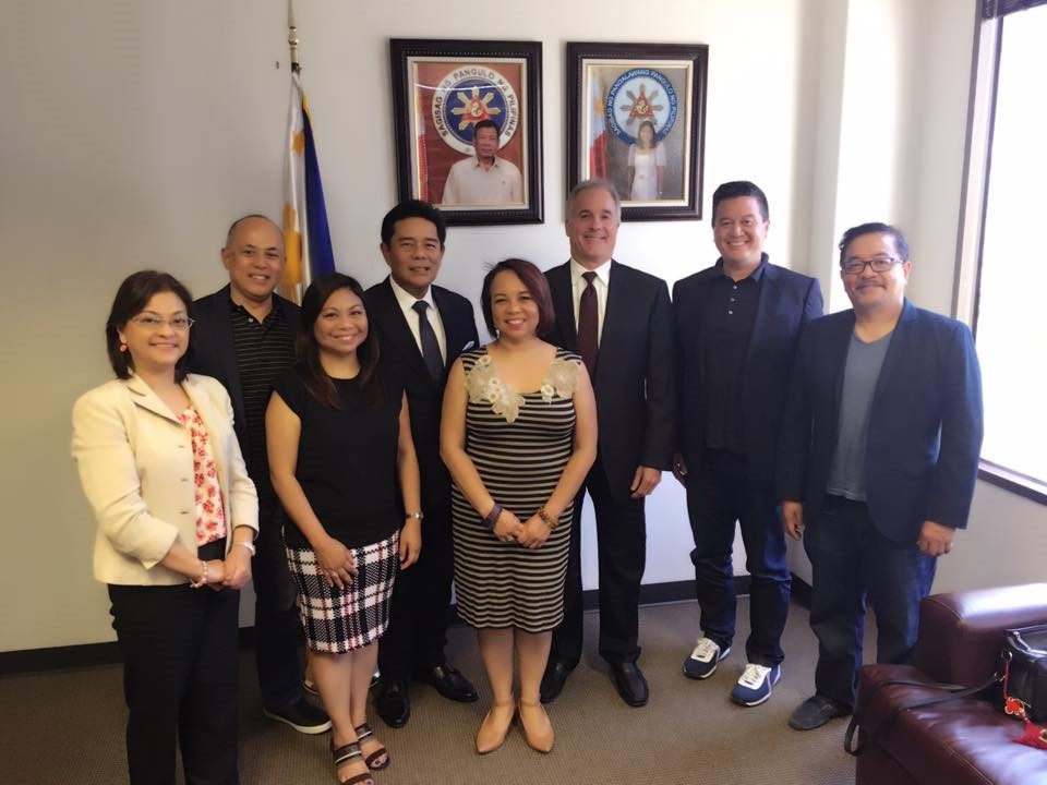 Los Angeles PCG PH Dept of Tourism Promote Film Tourism