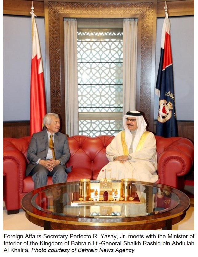 Manama Interior Minister