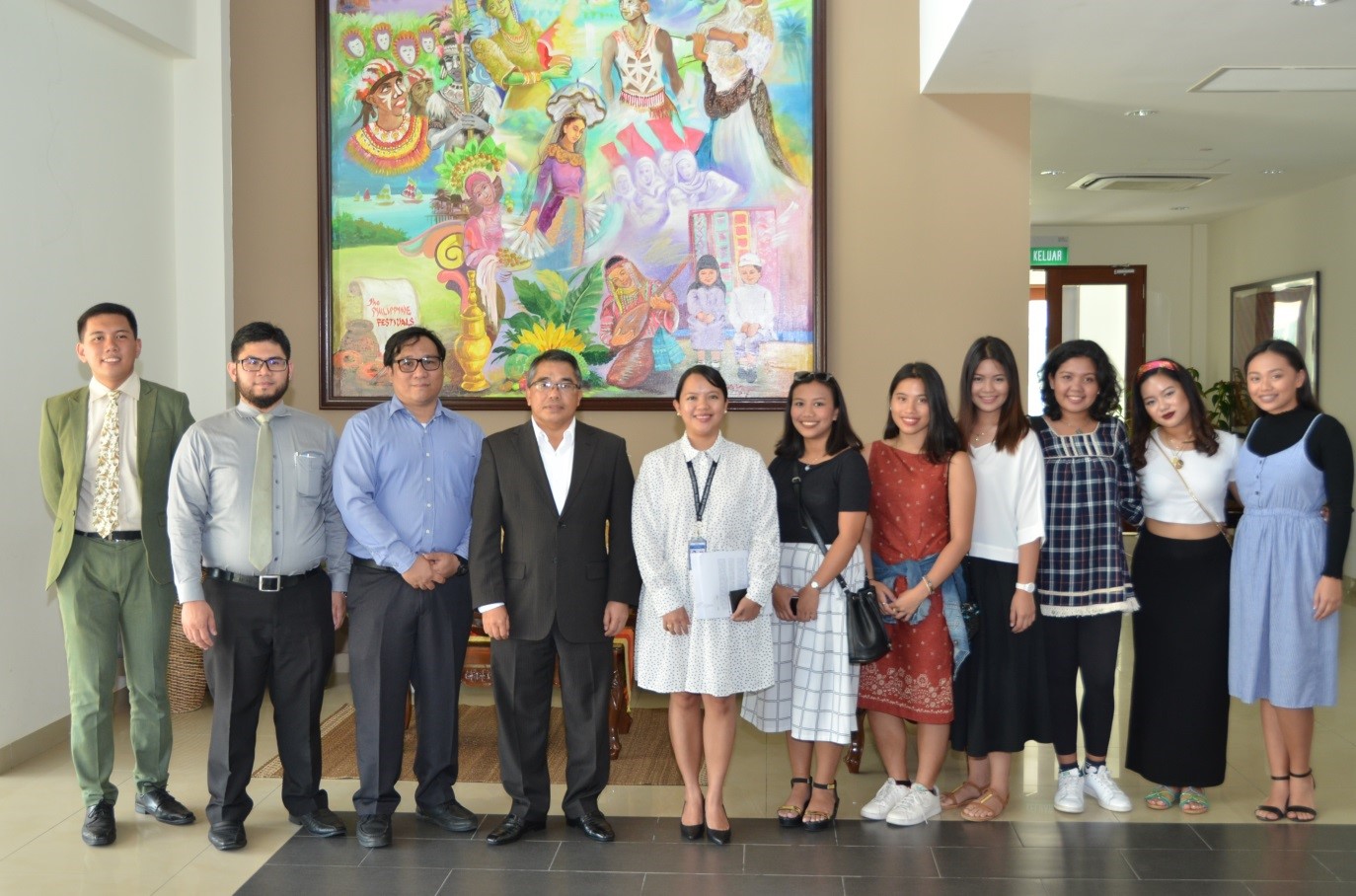 Brunei ADMU students