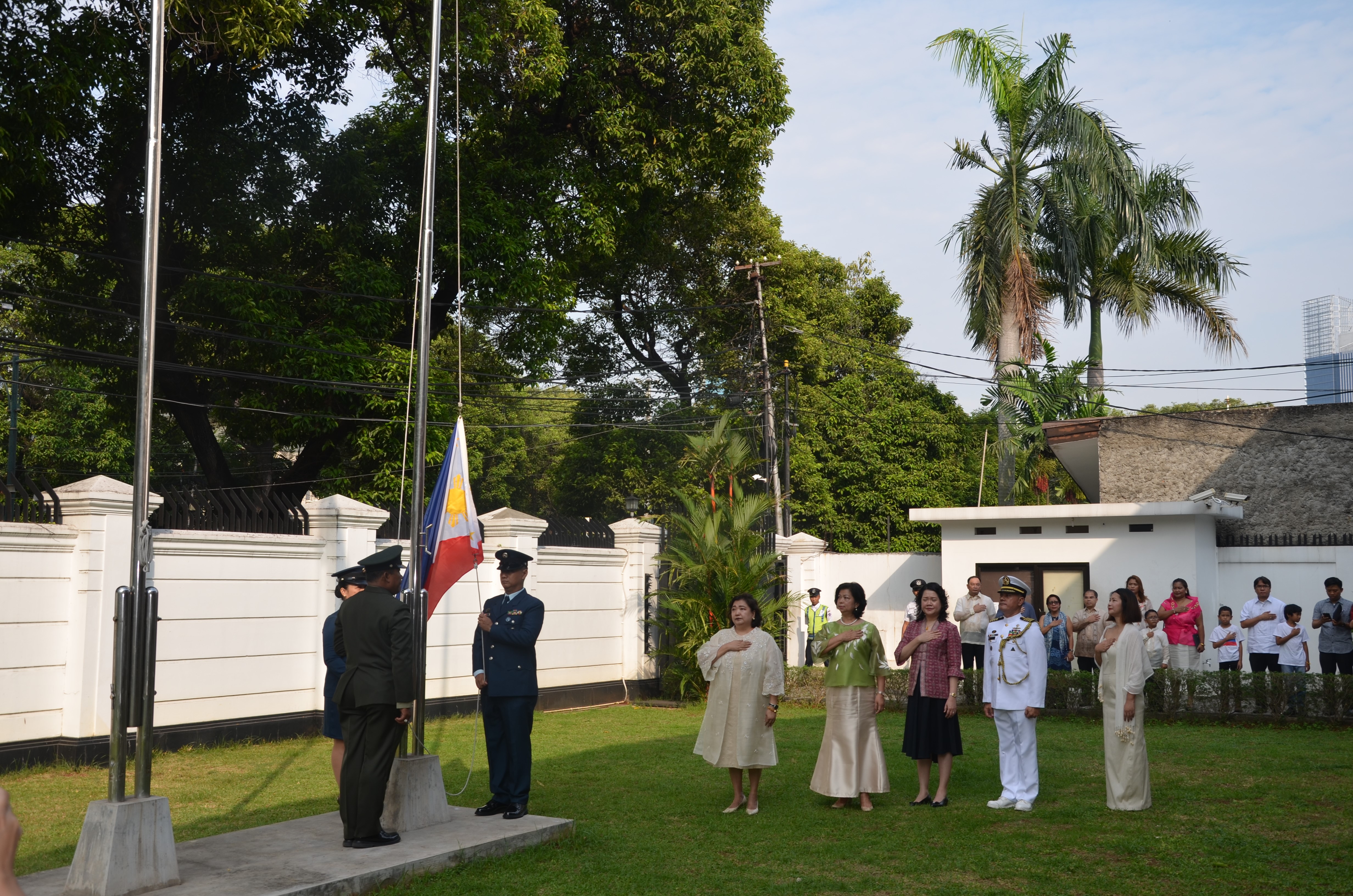 Jakarta Kalayaan Flag Raising
