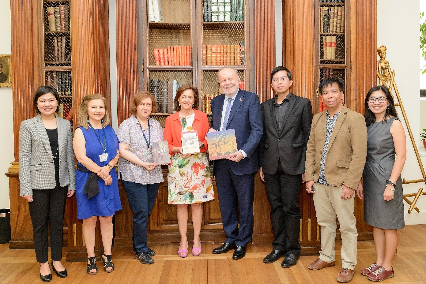 Madrid Book Donation NHCP 1
