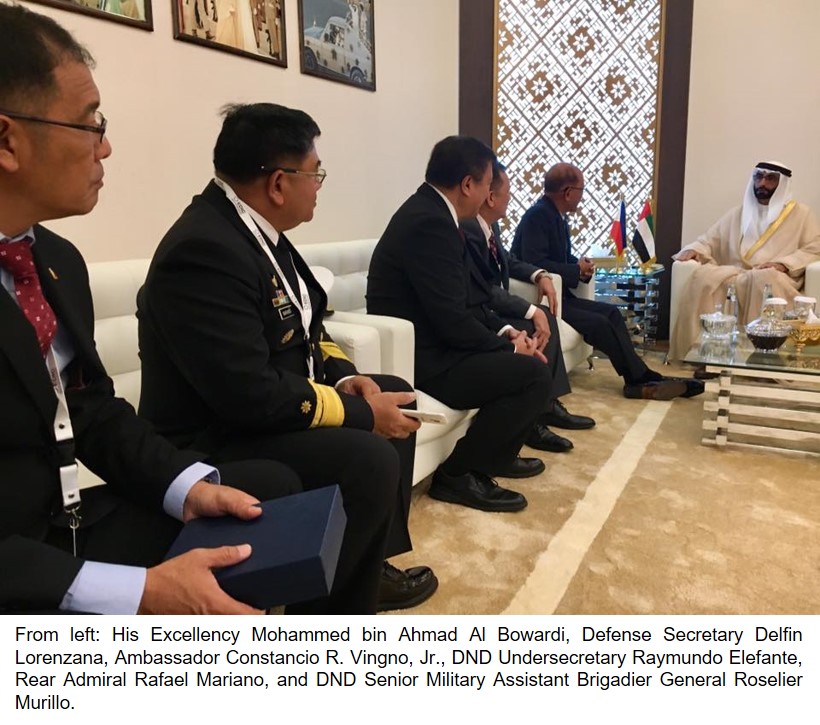 Abu Dhabi Secretary Delfin UAE Minister 1