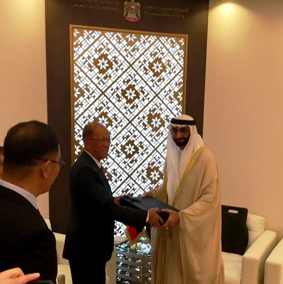 Abu Dhabi Secretary Delfin UAE Minister 2