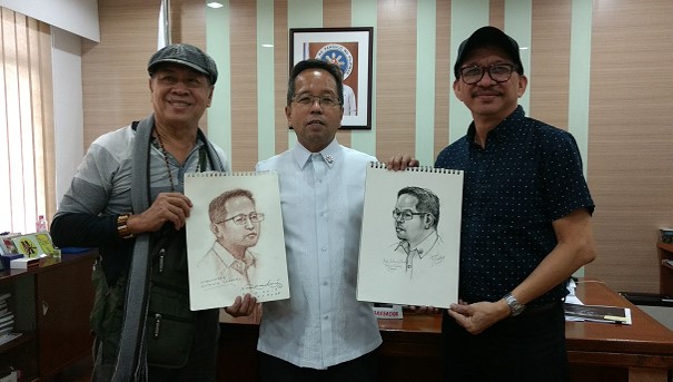 SG Artist Drawing