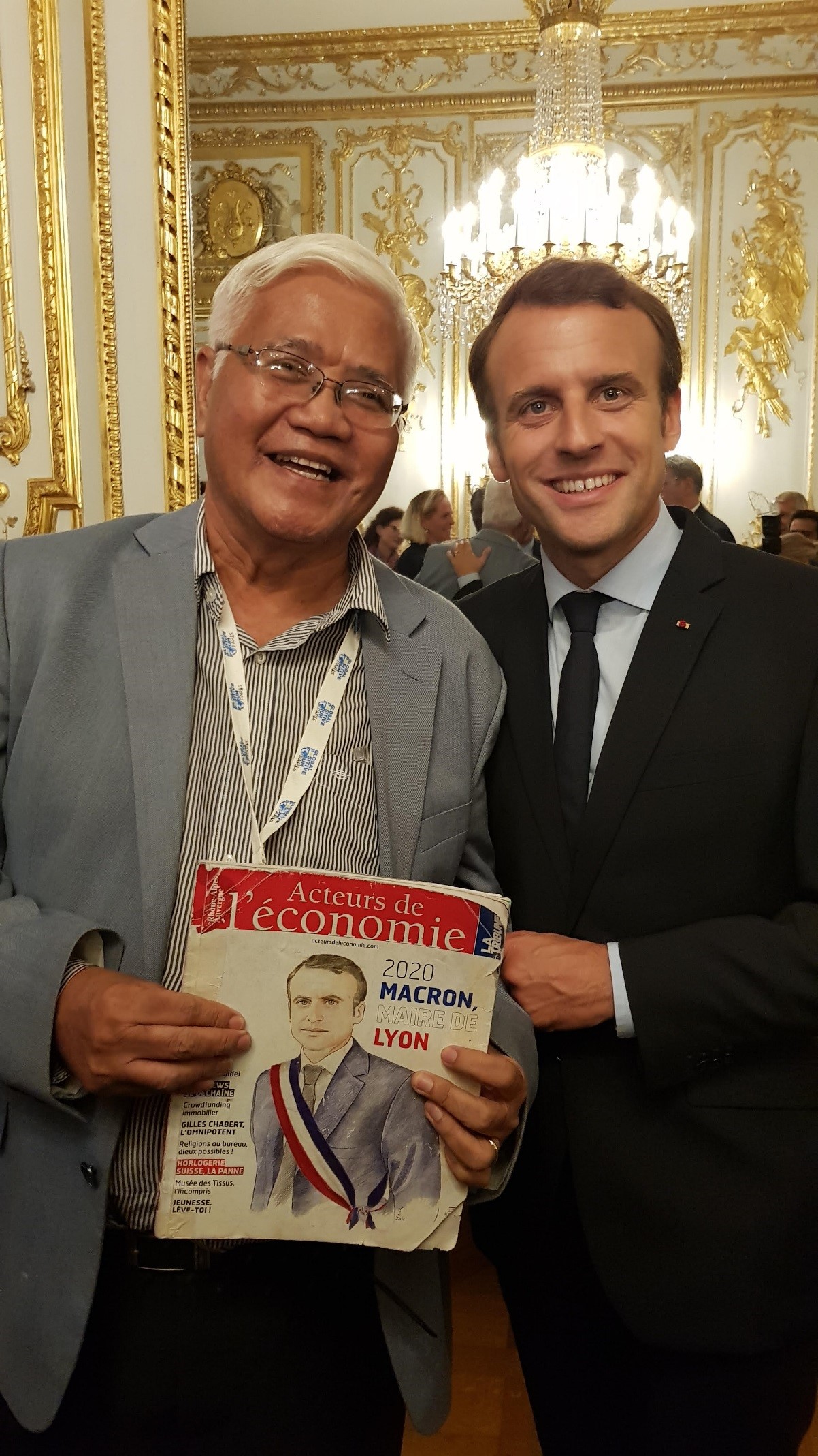 Paris GK Meloto Macron
