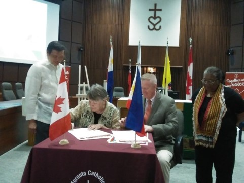 Toronto Sign proclamation 1