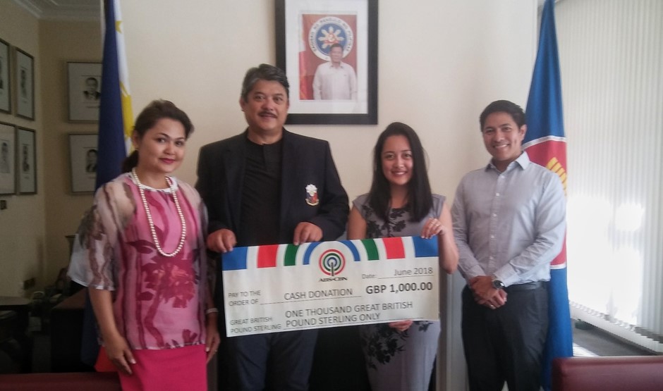 London donation