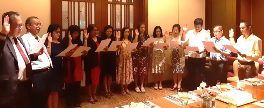 Dhaka Oath Taking 1