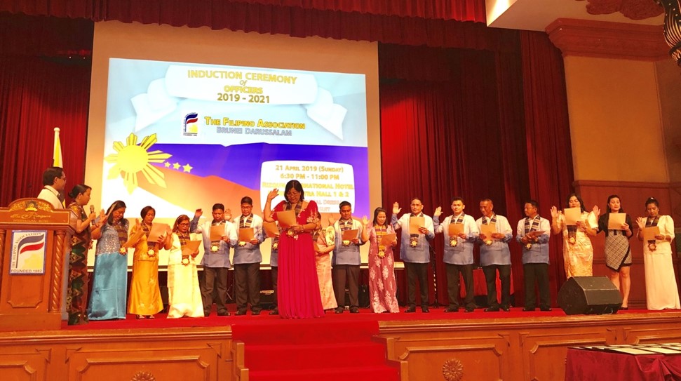 Brunei Induction ceremony 1