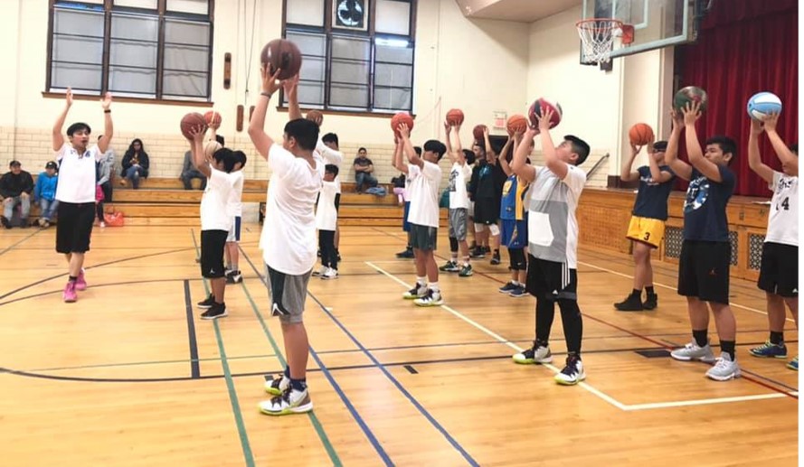 New York Basketball clinic 3