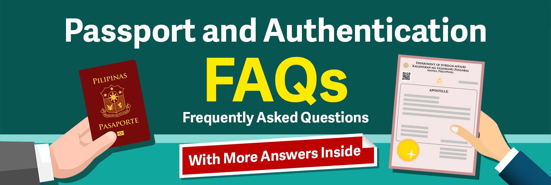 Frequently Asked Questions on DFA Passport and Authentication Services