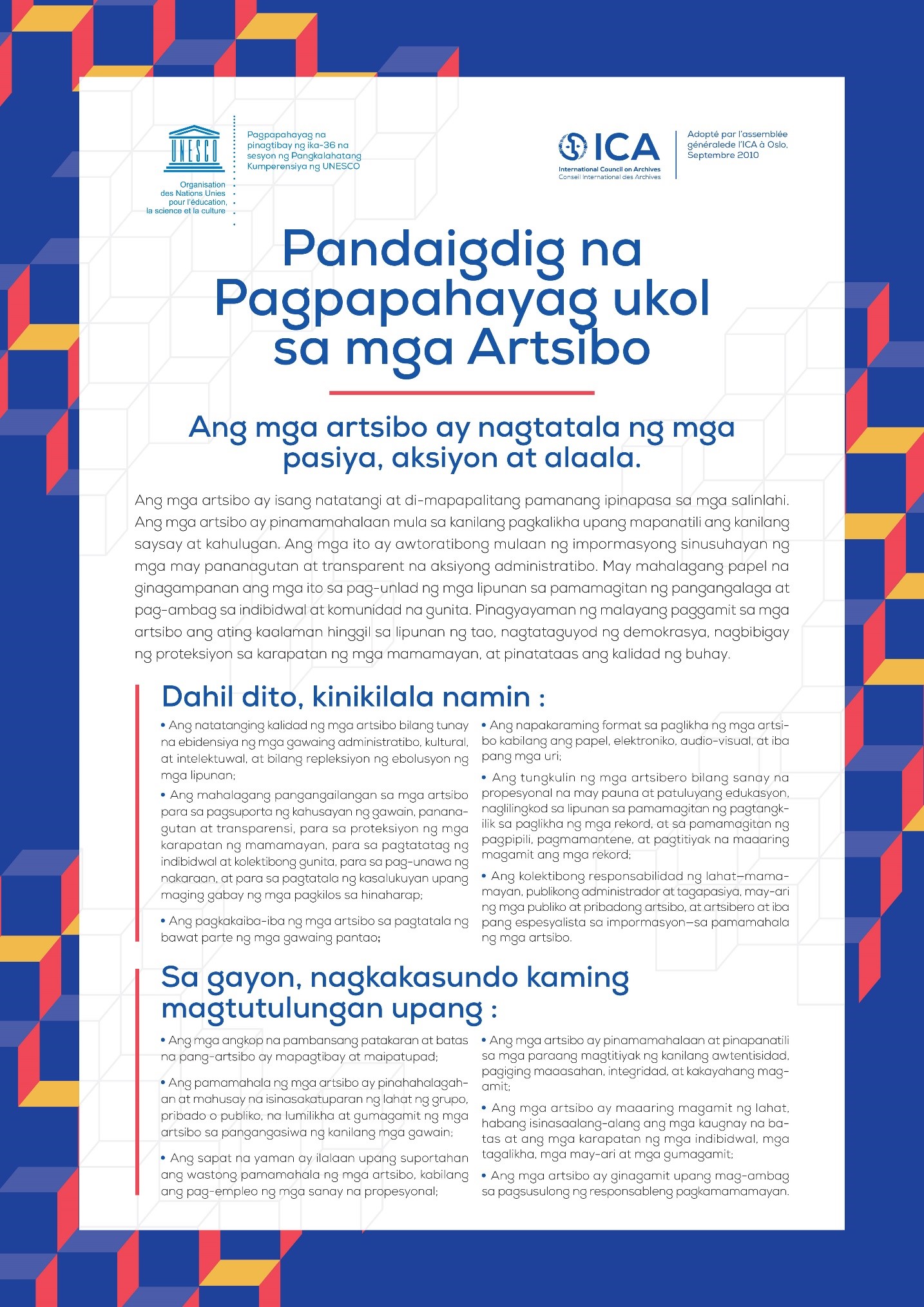 Archives Universal Declaration in Filipino