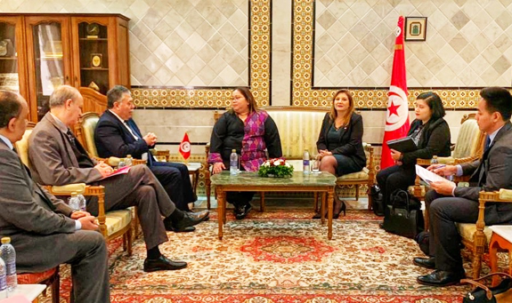 Tunisian Foreign Minister Tripoli 2