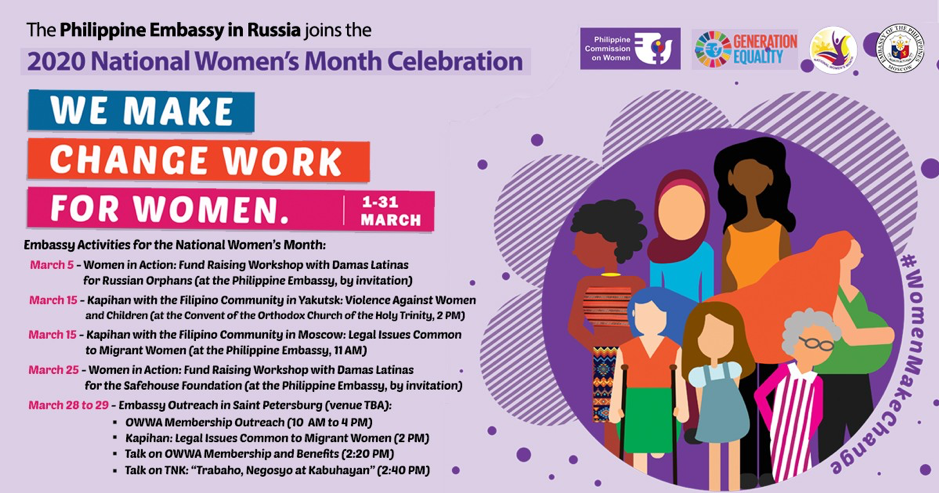 Moscow Celebrates 2020 National Womens Month 1