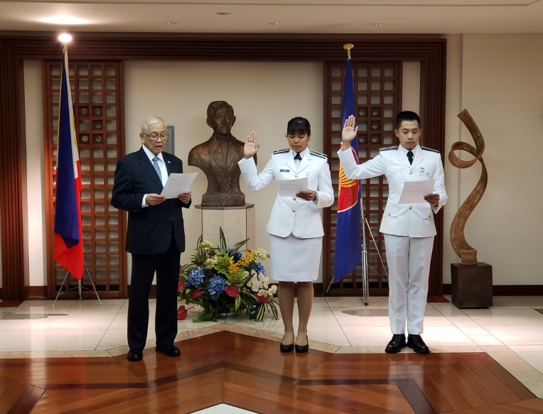 Japan Administers Oath 1