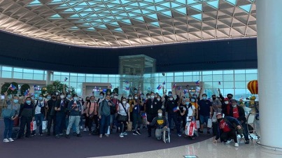 Stranded Filipinos at Incheon 1