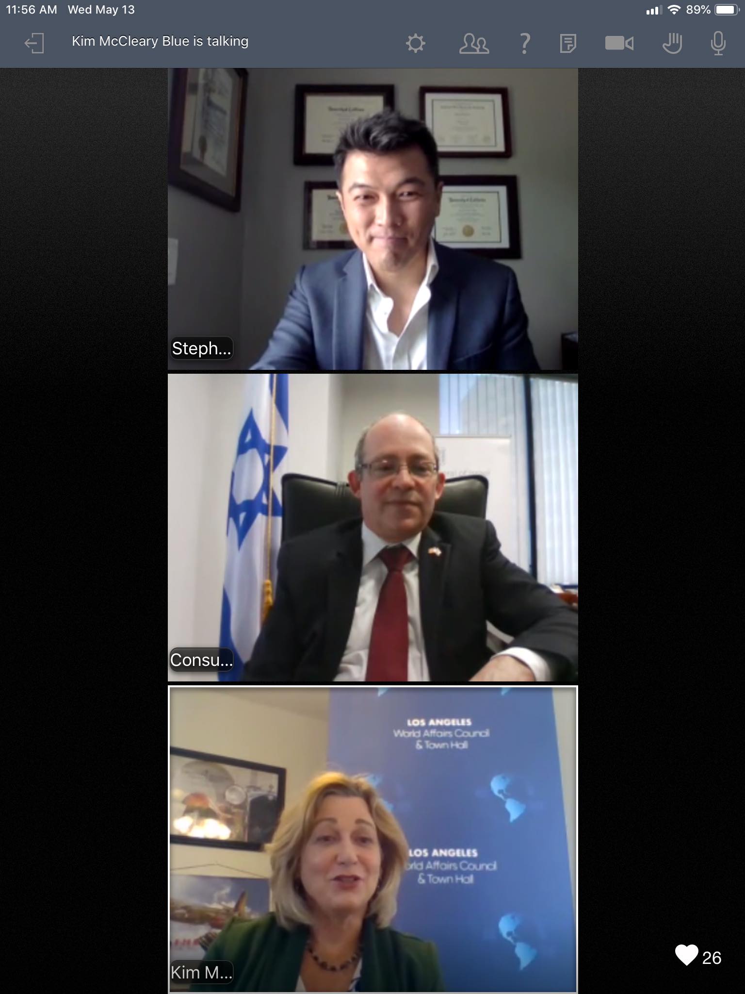 Webinar WTCLA Israel