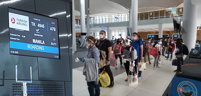 Repatriate 128 Filipinos in Special Flight 4
