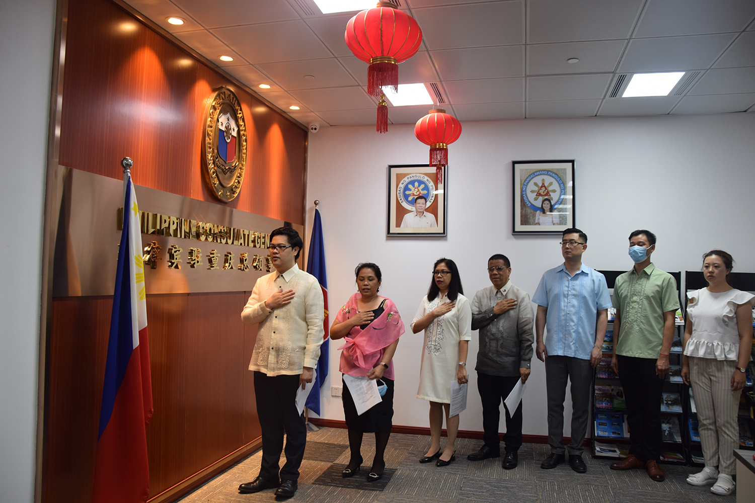 Chongqing PCG Flag Ceremony