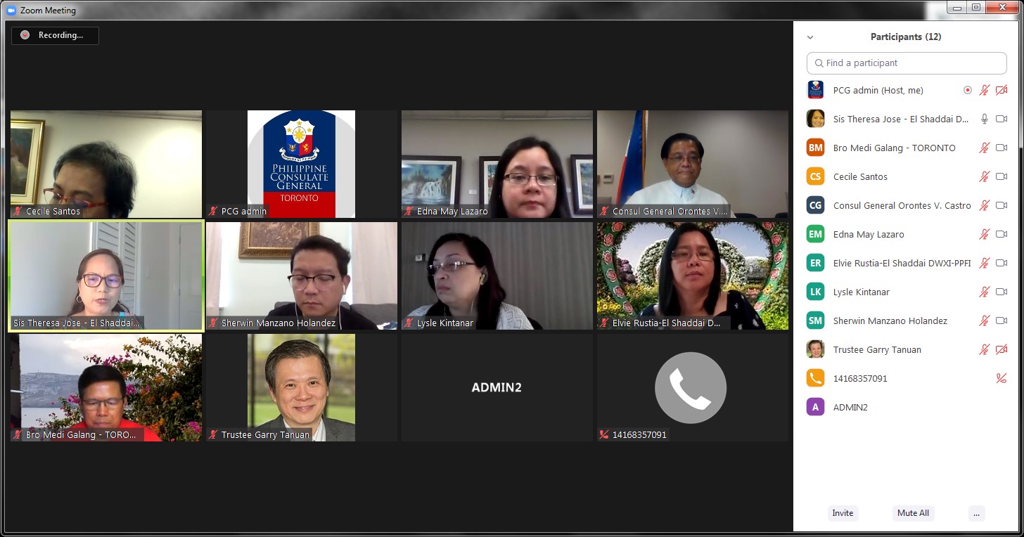 Teleconference on 500th Year of Christianity in PH 1