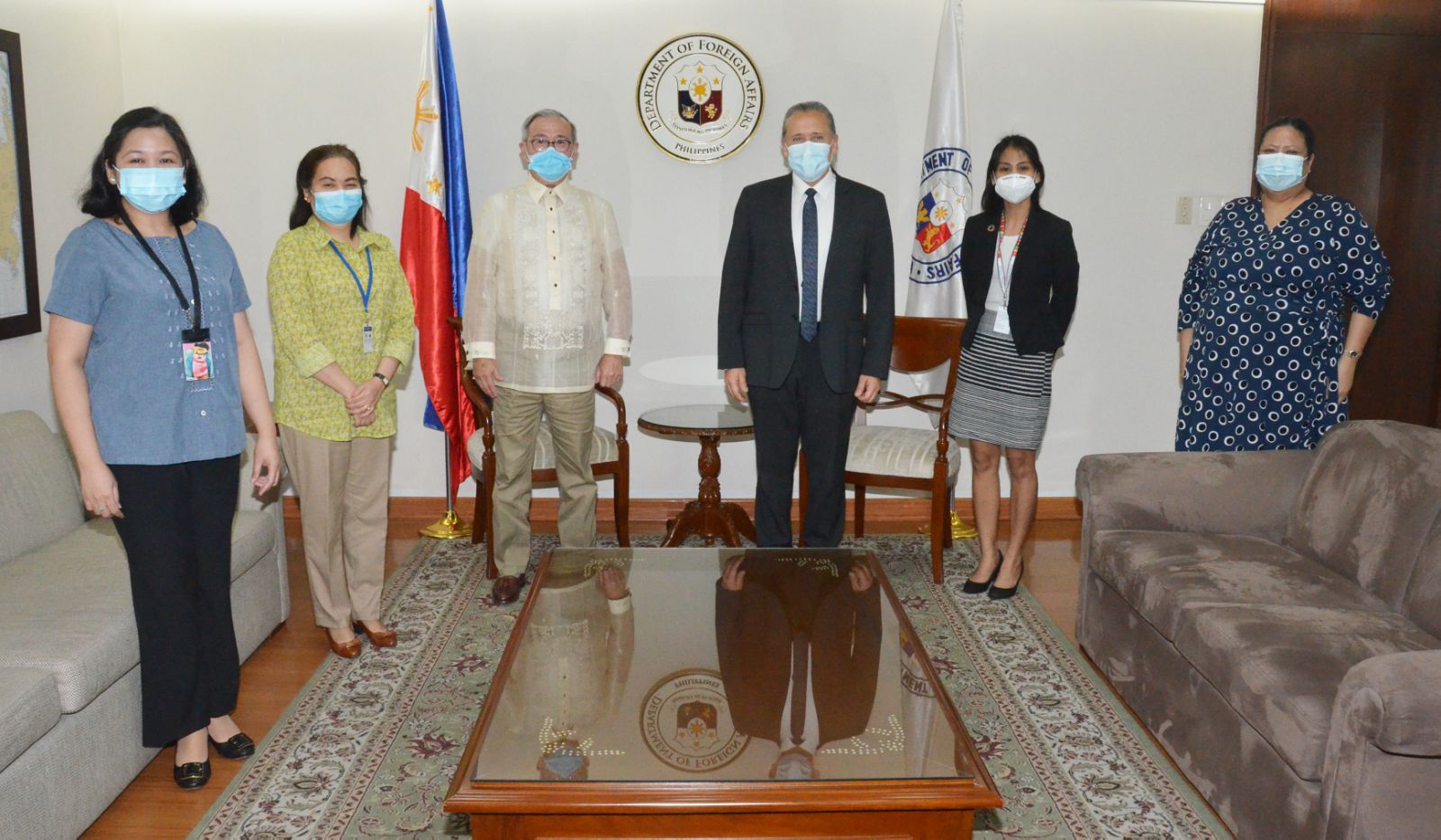 SFA with UN Coordinator to PH 2