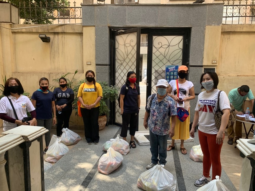 Cairo Food Packs distribution 1