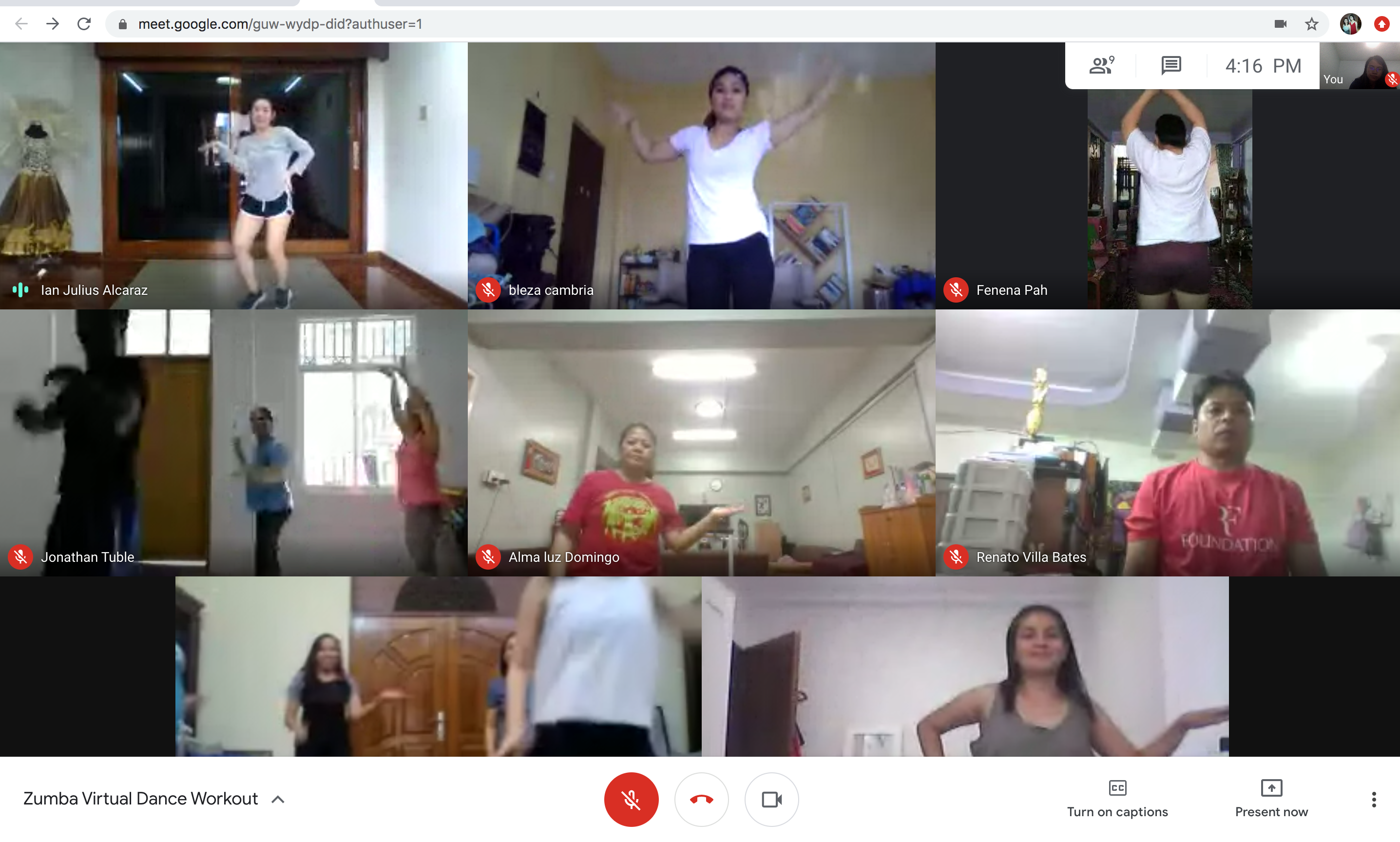 Virtual Zumba for Wellness in Myanmar 4