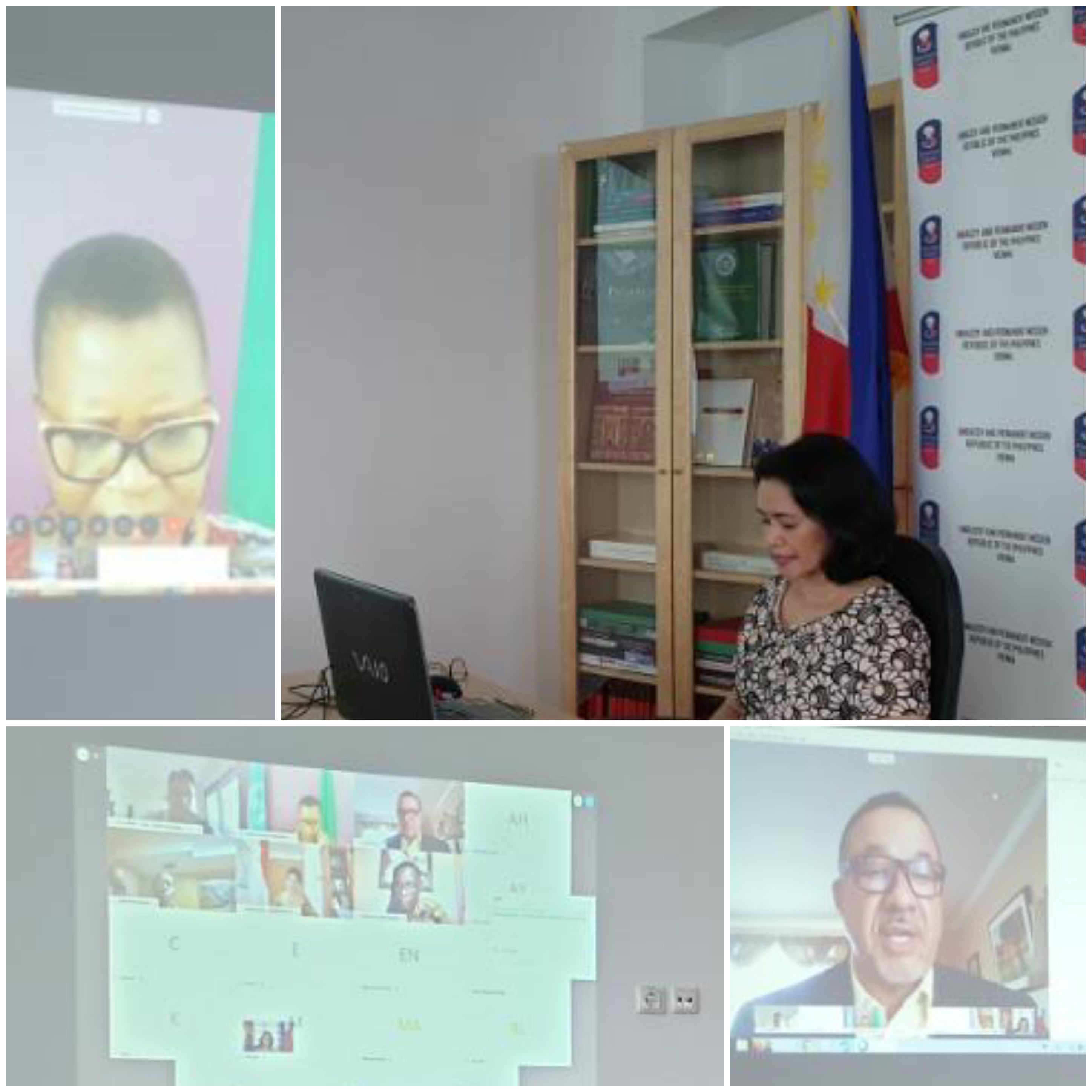 PH Ambassador to Austria Joins Fellow G77 Chairs Virtual Meeting 1