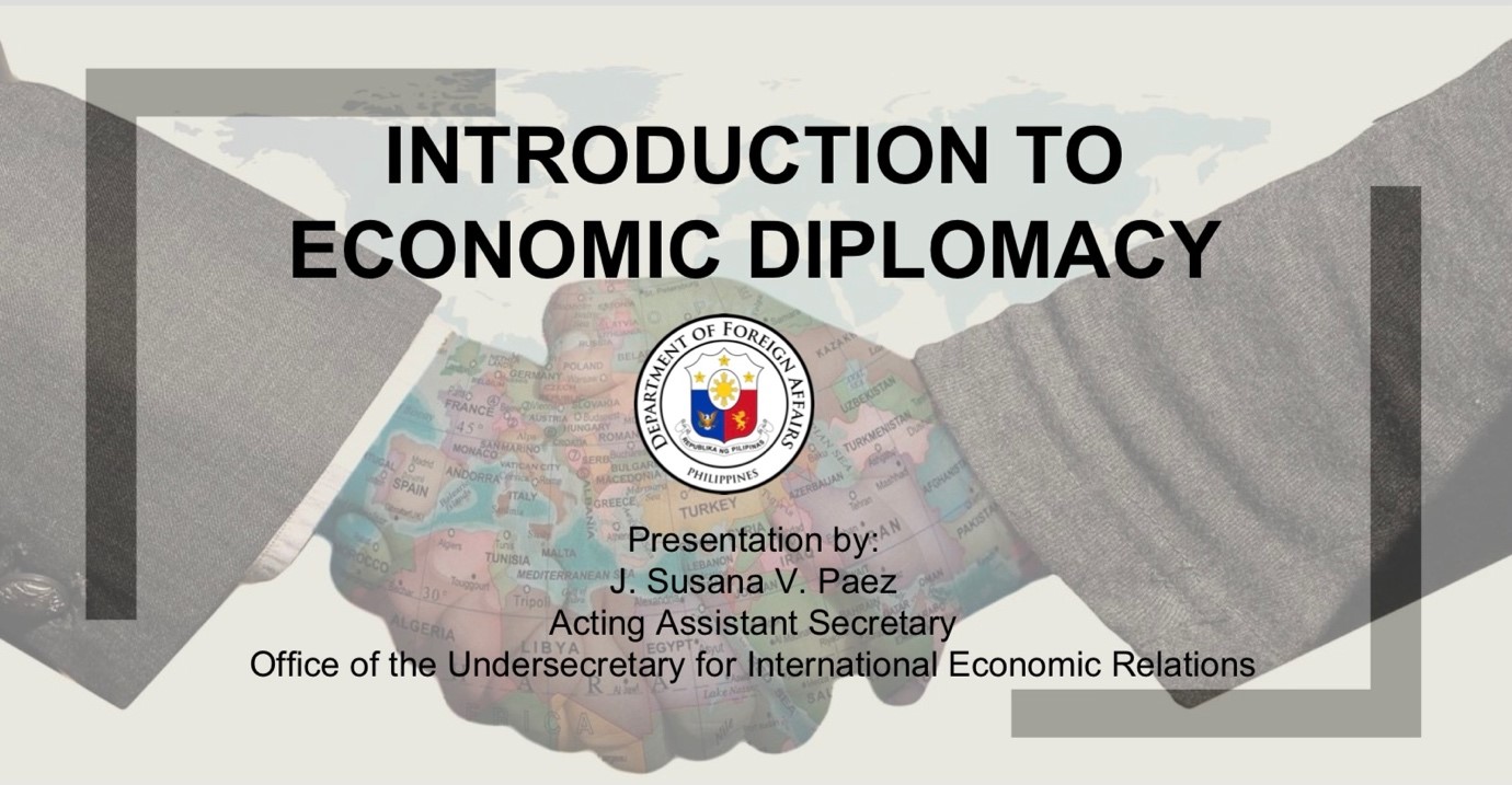 CDO Economic Diplomacy Course Online 1