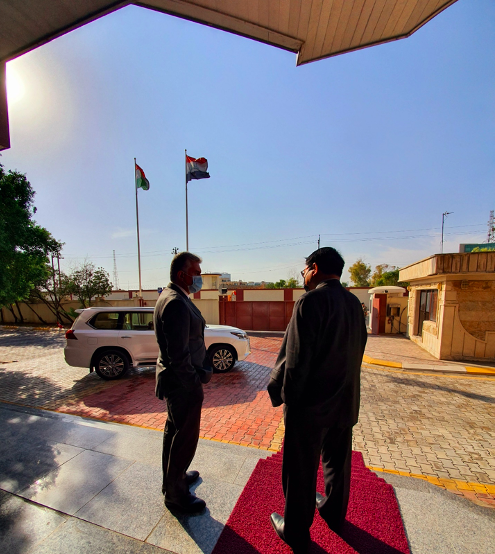 Baghdad Courtesy Call 3