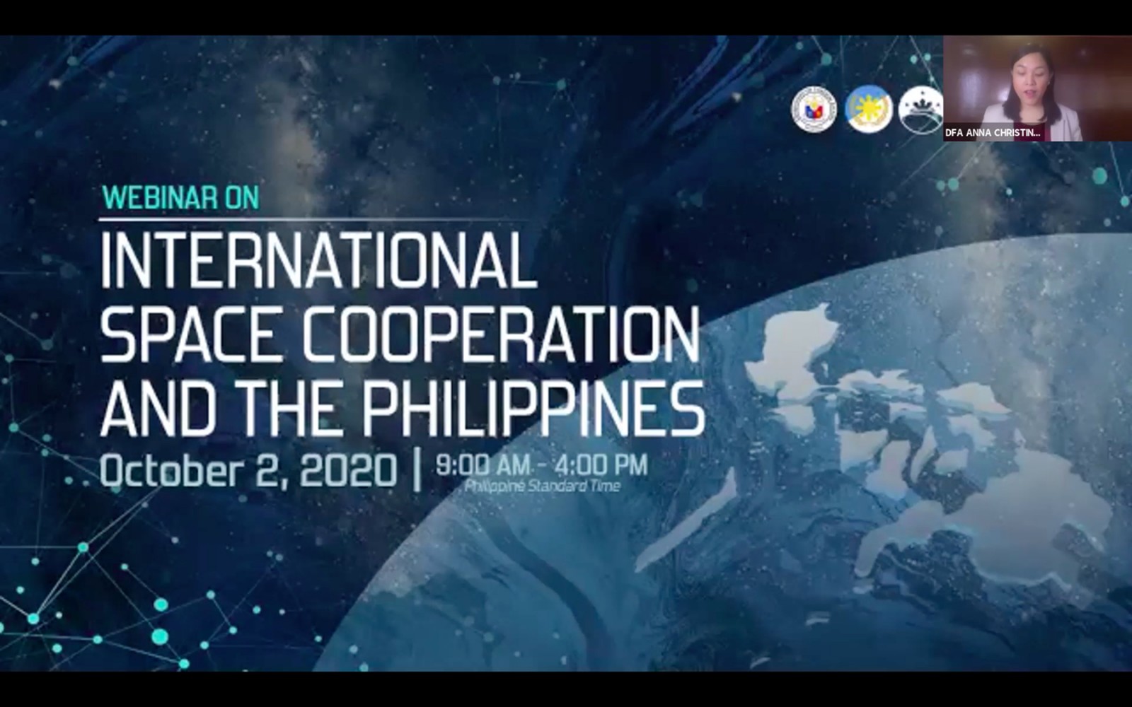 DFA PHILSA Conduct Webinar on International Space Cooperation 1