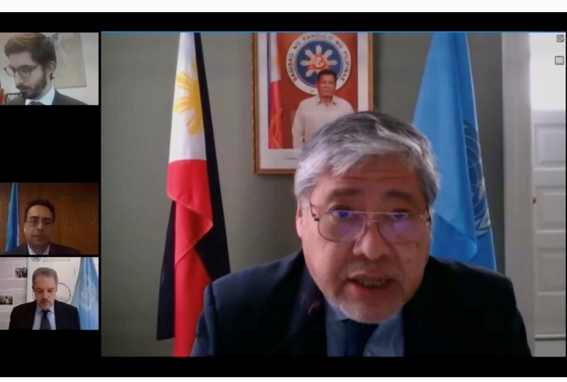 Amba Manalo 2oth session of the high level committee