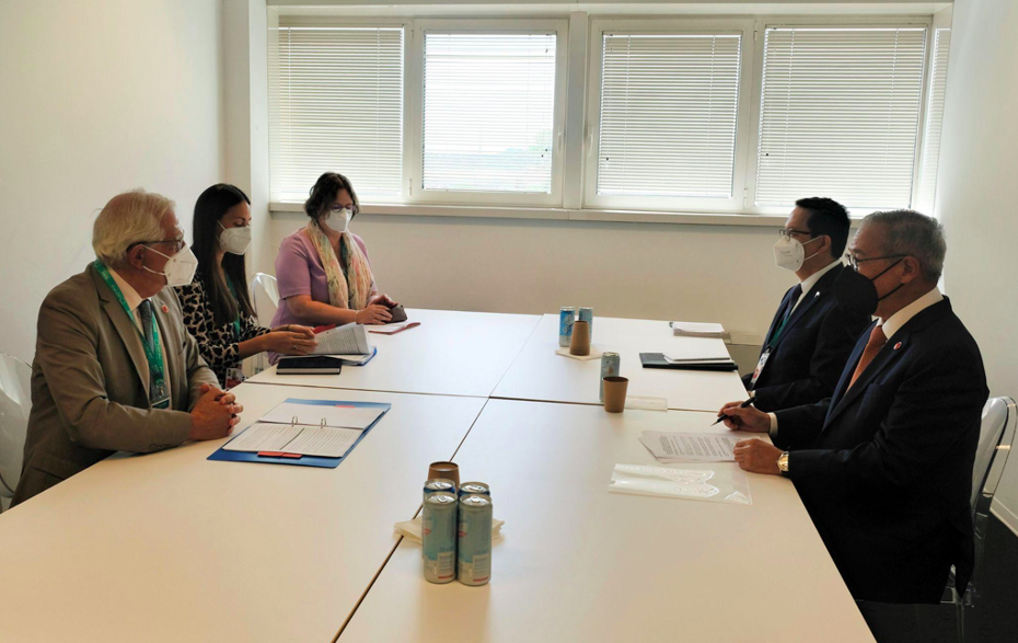 SFA Locsin Meets European Commission Vice President 1