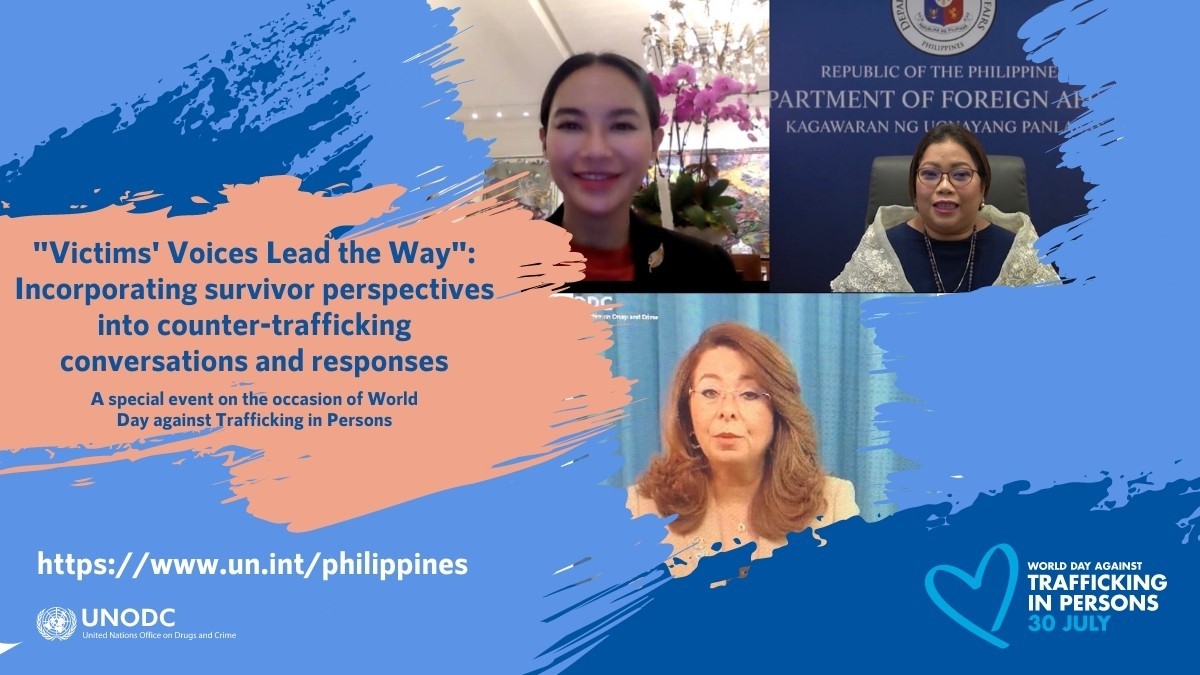 PH promotes empowerment of trafficking survivors at UN World Day Against Trafficking