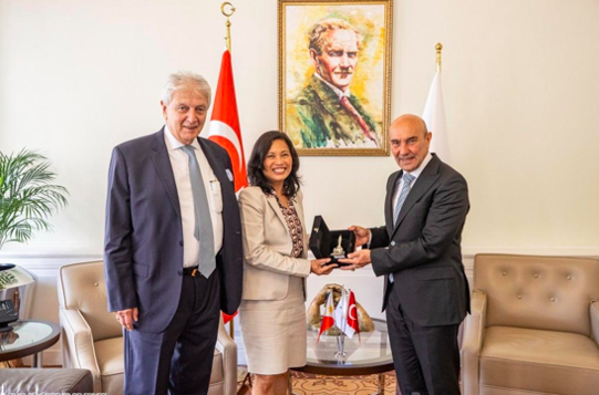 PH Ambassador Meets Government Officials Turkey 2