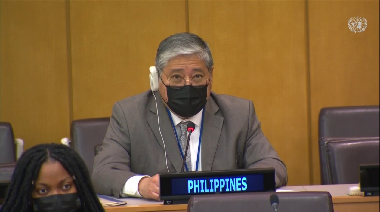 Ambassador Manalo calls for constructive steps on disarmament issues