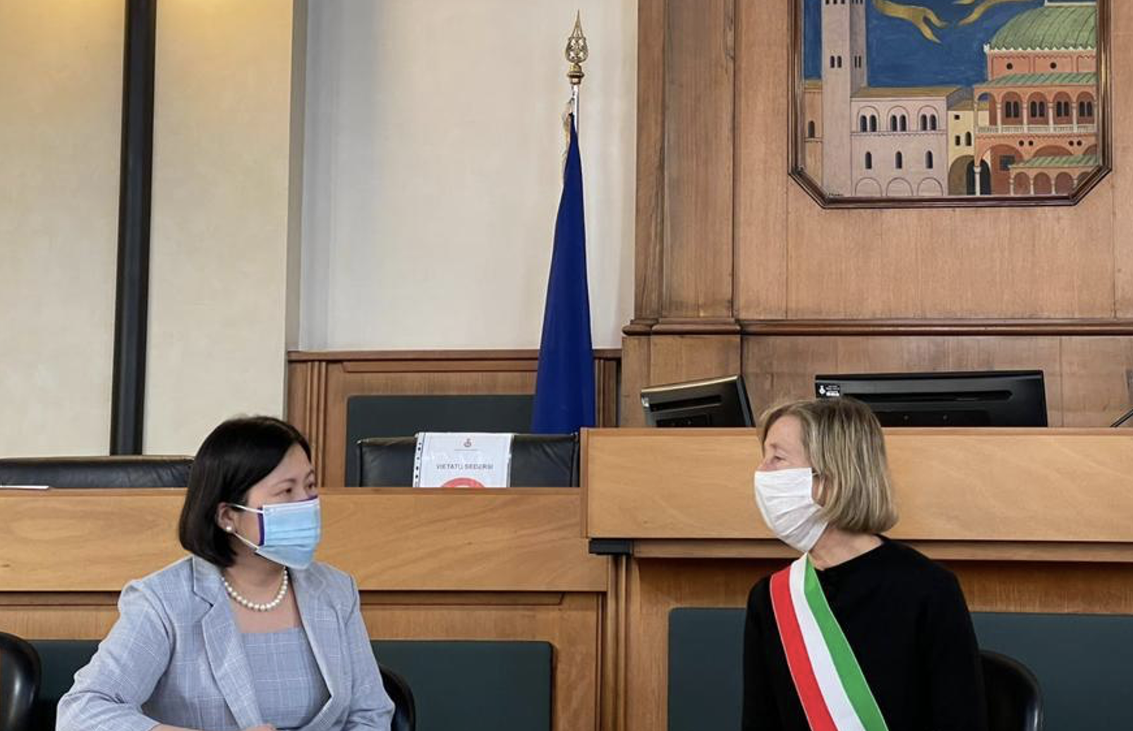 Philcongen Milan Calls on Padova Councilor 1