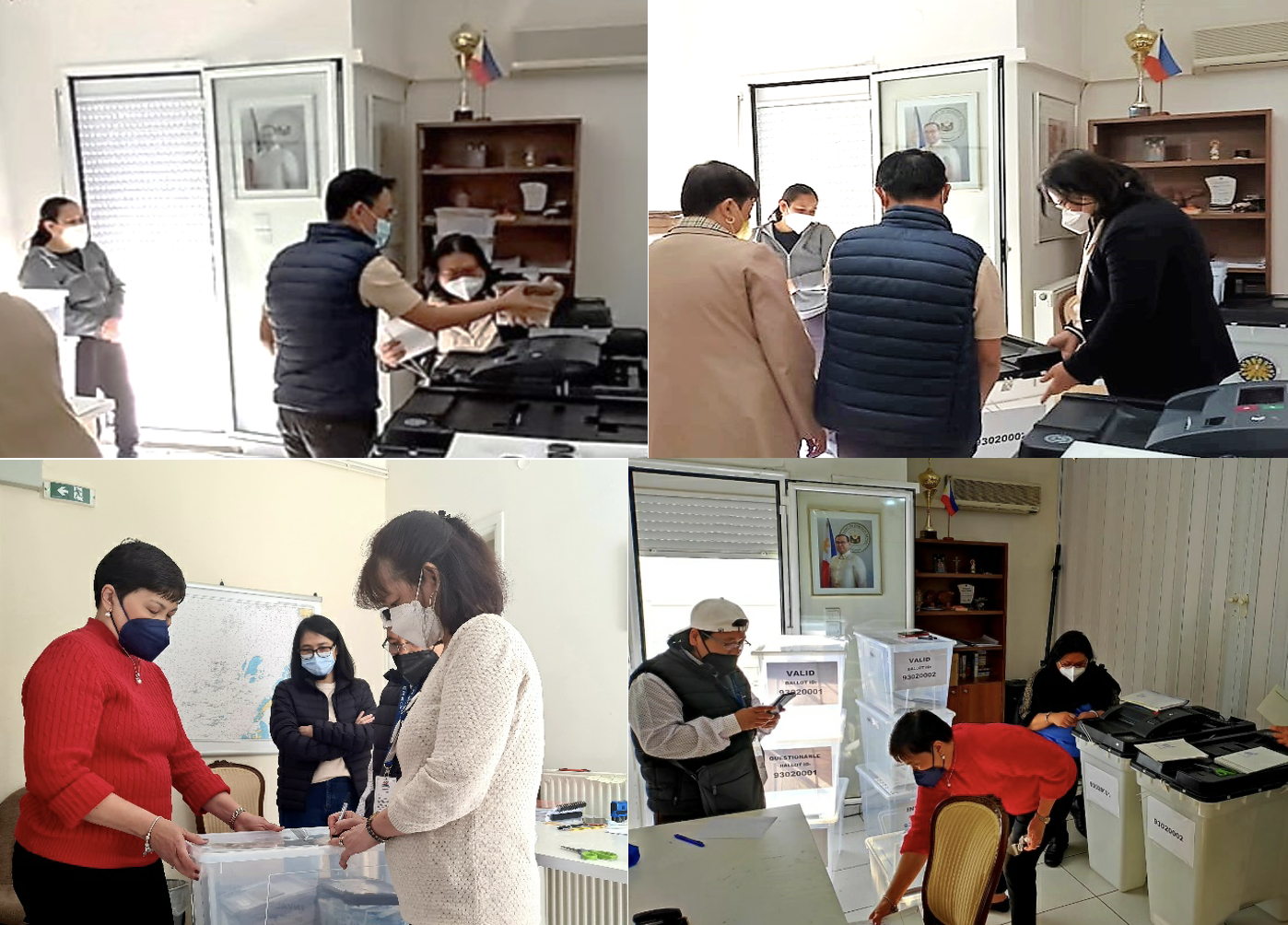 First Week of 2022 National Elections Voting Period 1